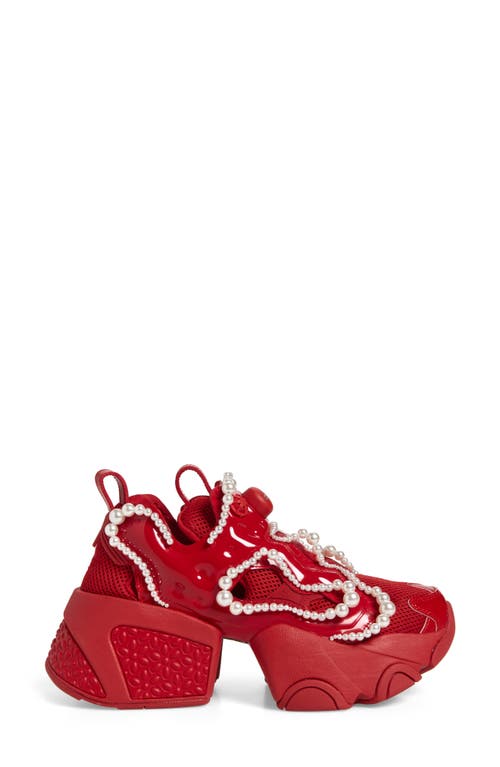 Shop Noir Kei Ninomiya X Reebok Instapump Fury Platform Sneaker