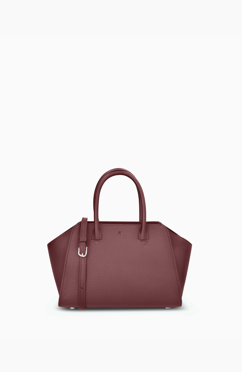 Mini Voyager Leather Crossbody Bag - Grain