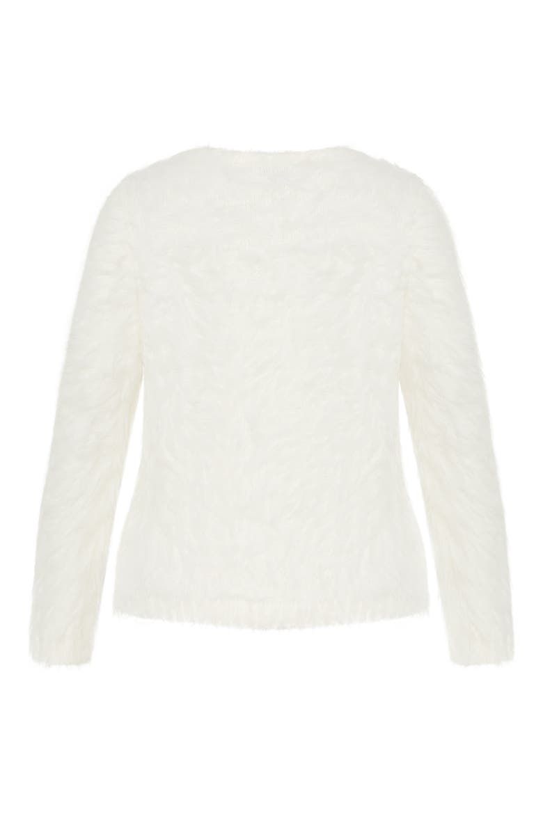 Elisa Textured Sweater, Alternate, color, IVORY