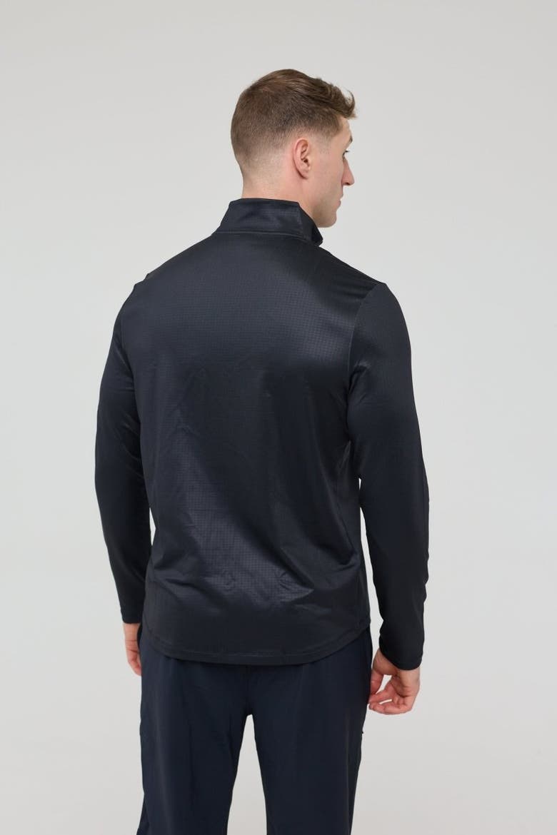 Elite Activewear 1/4 Zip Top - Black, Alternate, color, Black