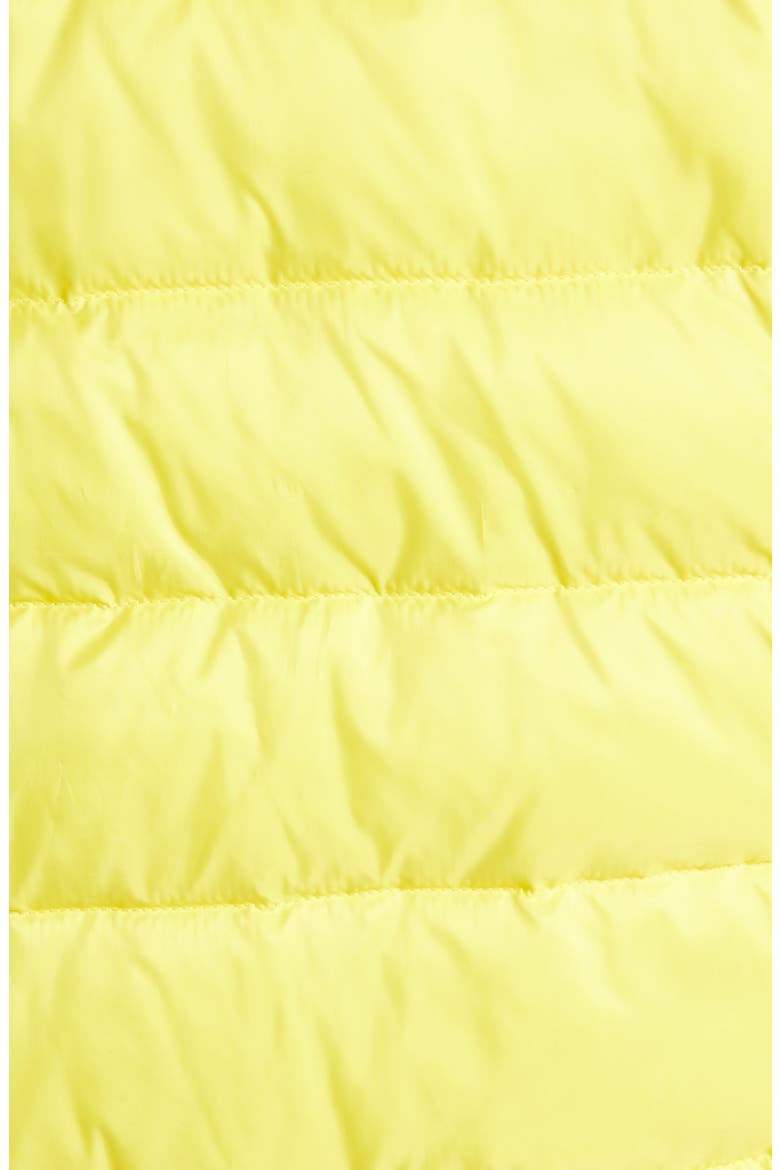 Zip Puffer Coat, Alternate, color, YELLOW BUTTER