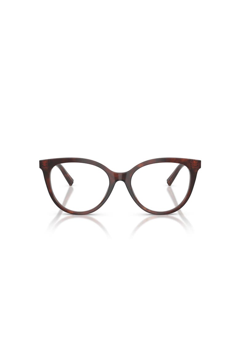 53mm Cat Eye optical glasses, Alternate, color, Brown