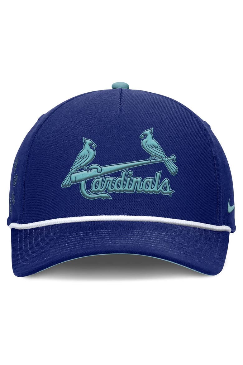 Men's Nike  Royal St. Louis Cardinals Father's Day Rise Adjustable Hat, Alternate, color, Royal