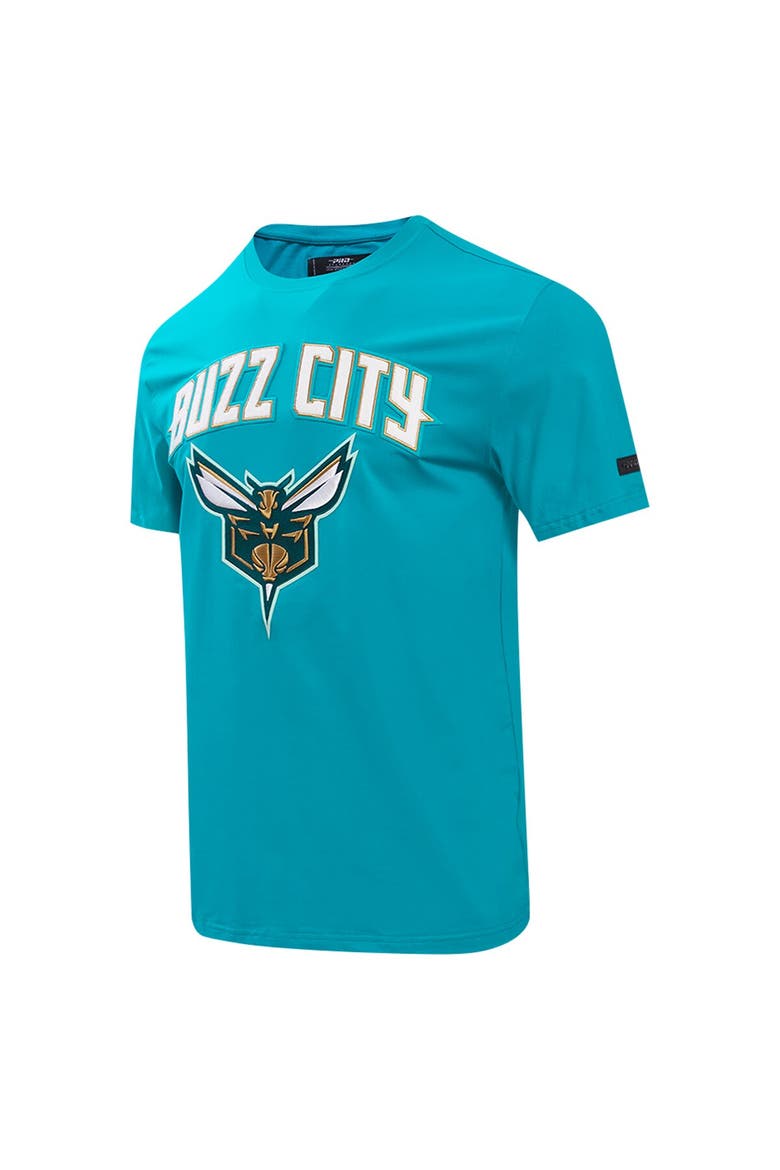 Men's Pro Standard Teal Charlotte Hornets 2023 City Edition T-Shirt, Alternate, color, Teal