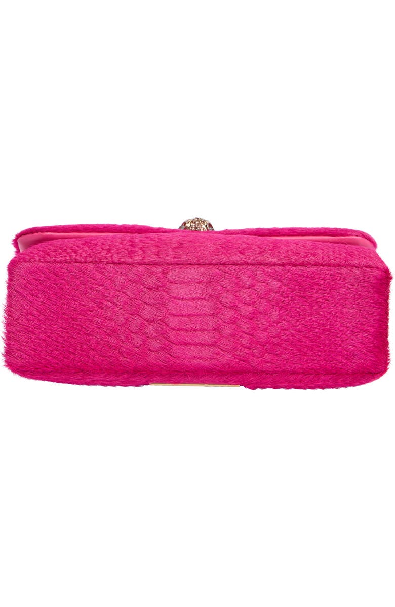 Kurt Geiger London Mini Kew Genuine Calf Hair Crossbody Bag, Alternate, color, Bright Pink