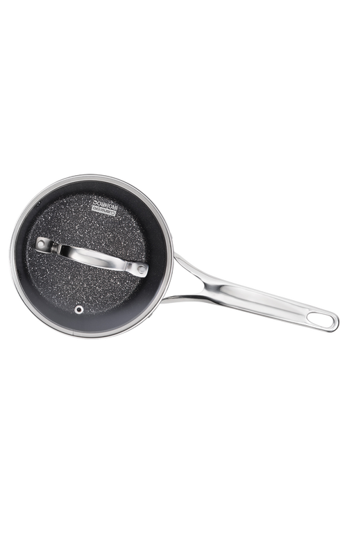 Cuisine::pro ® Ironroc Saucepan With Lid 3.3qt In Black
