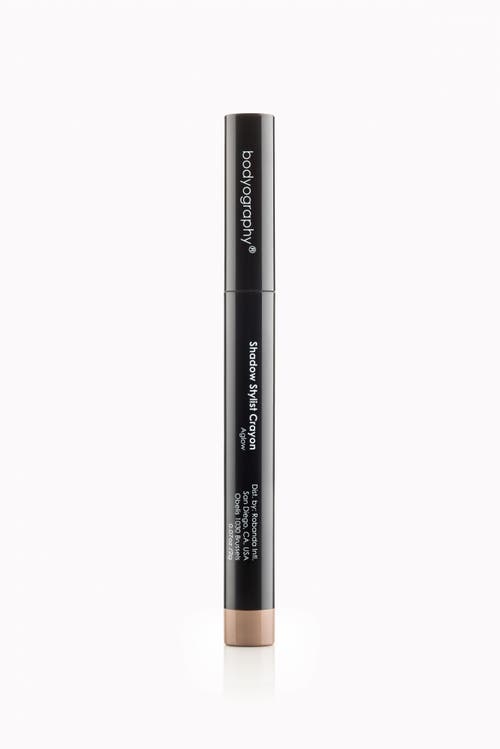 Bodyography Shadow Stylist Crayon Cobalt -metallic Royal Blue 0.07oz In Aglow -metallic Champagne