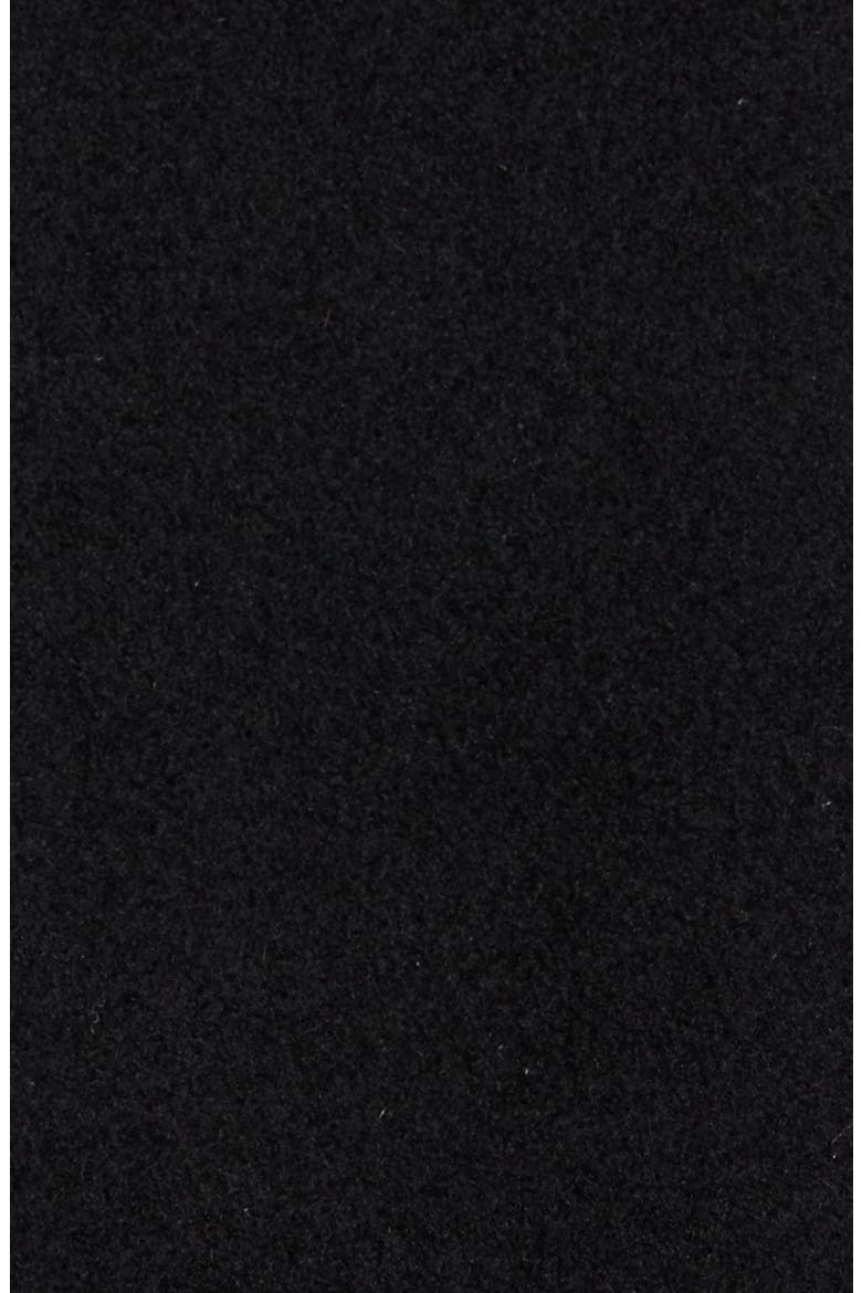 Wool Blend Overcoat, Alternate, color, BLACK