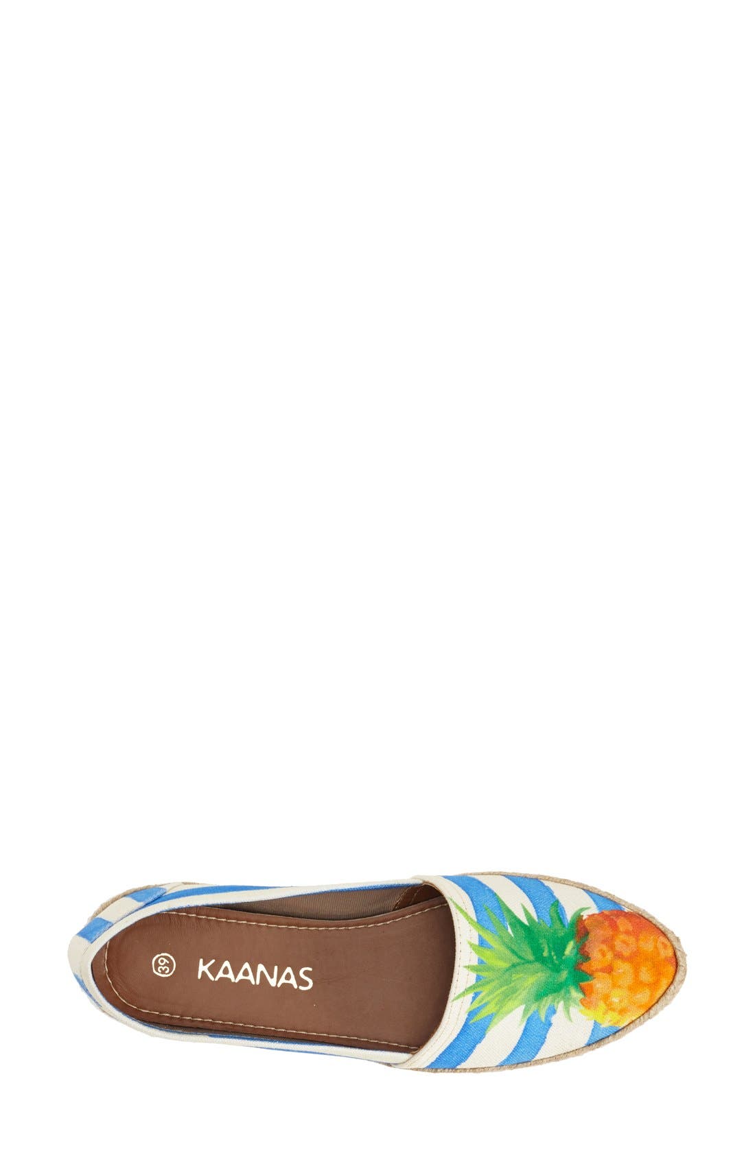 'Aruba' Espadrille, Alternate, color, PINEAPPLE