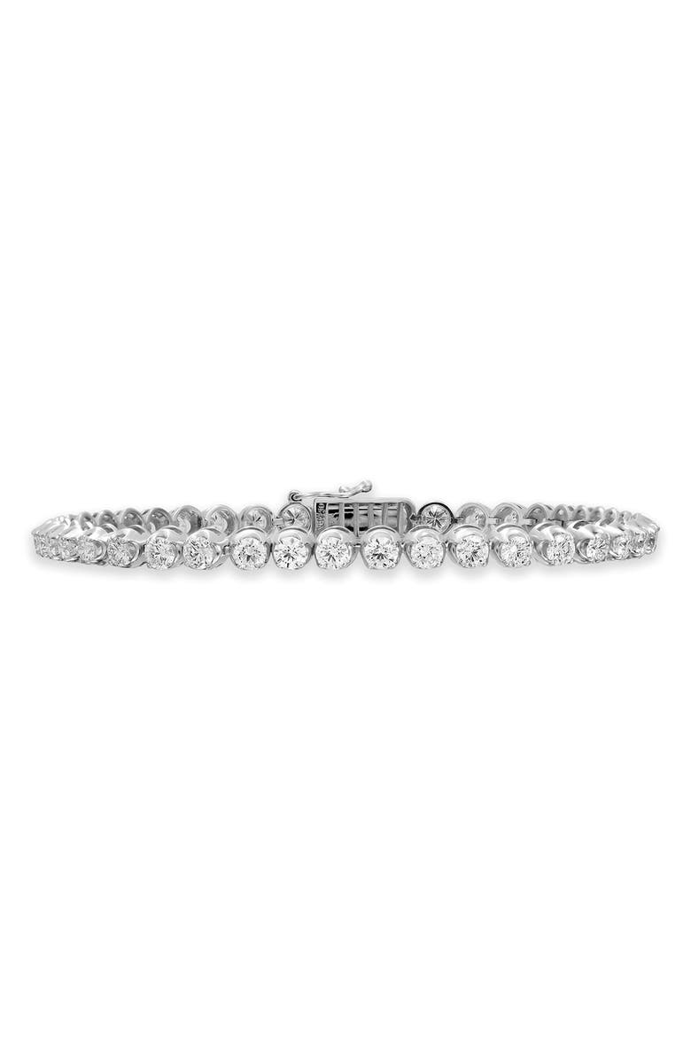 Bony Levy Audrey 18K Gold Diamond Tennis Bracelet, Main, color, 18K White Gold