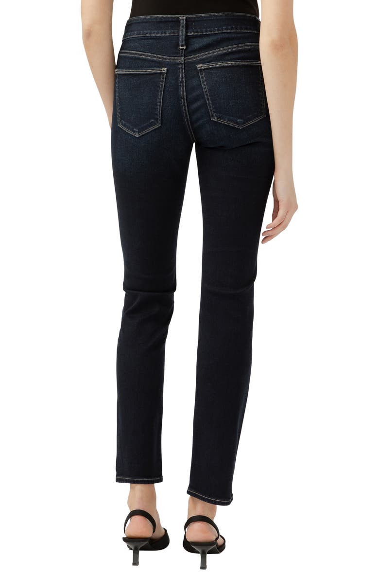Silver Jeans Co. Suki Curvy Mid Rise Straight Leg Jeans, Alternate, color, 