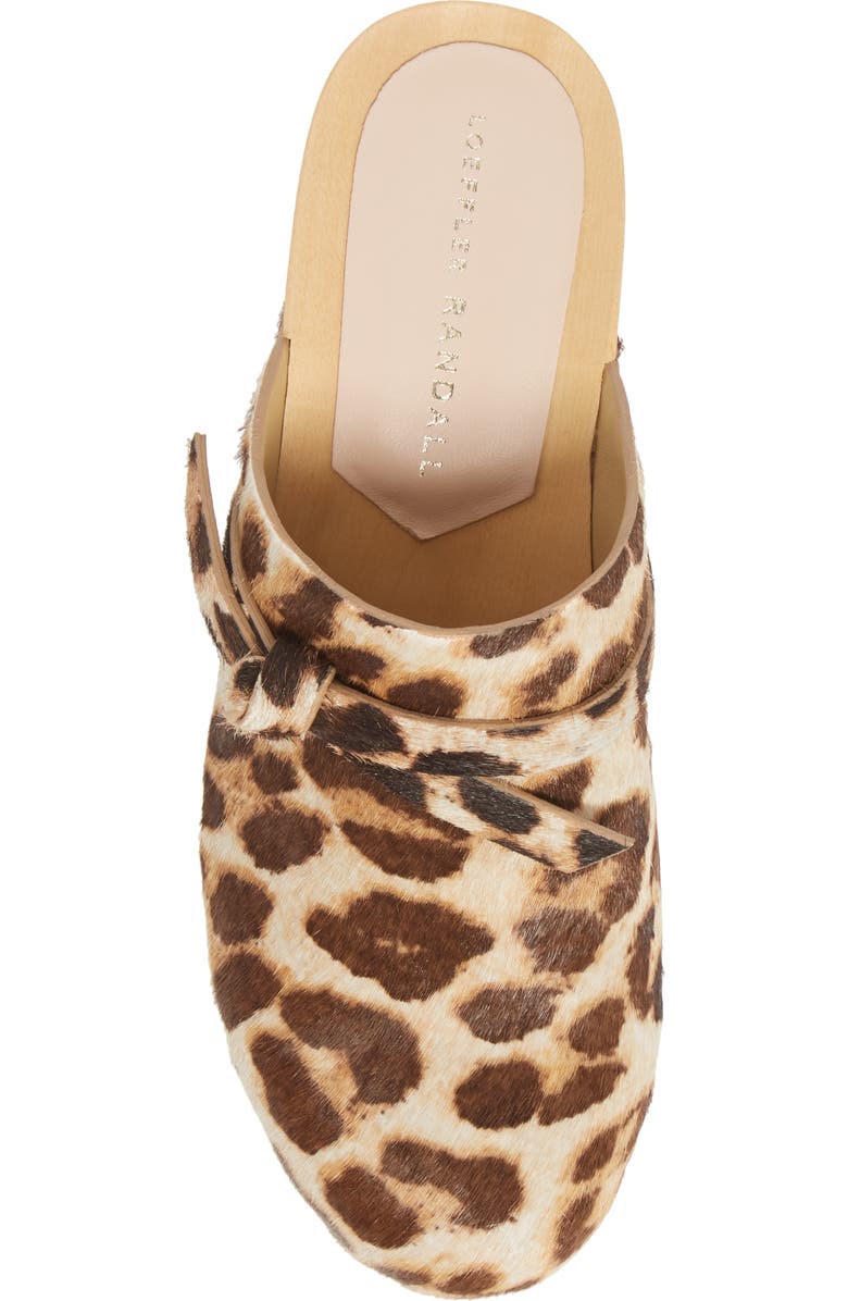 Loeffler Randall Roberta Genuine Calf Hair Clog, Alternate, color,