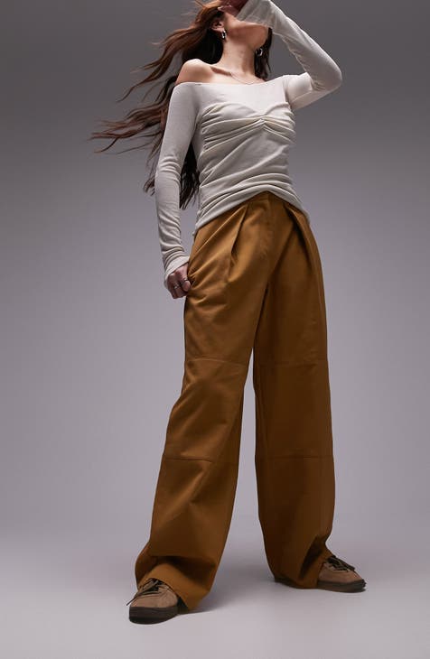 Tailored Straight Leg Pants