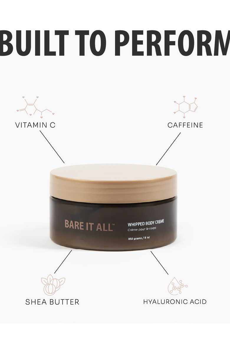 Bare It All Whipped Body Crème, Alternate, color, Natural