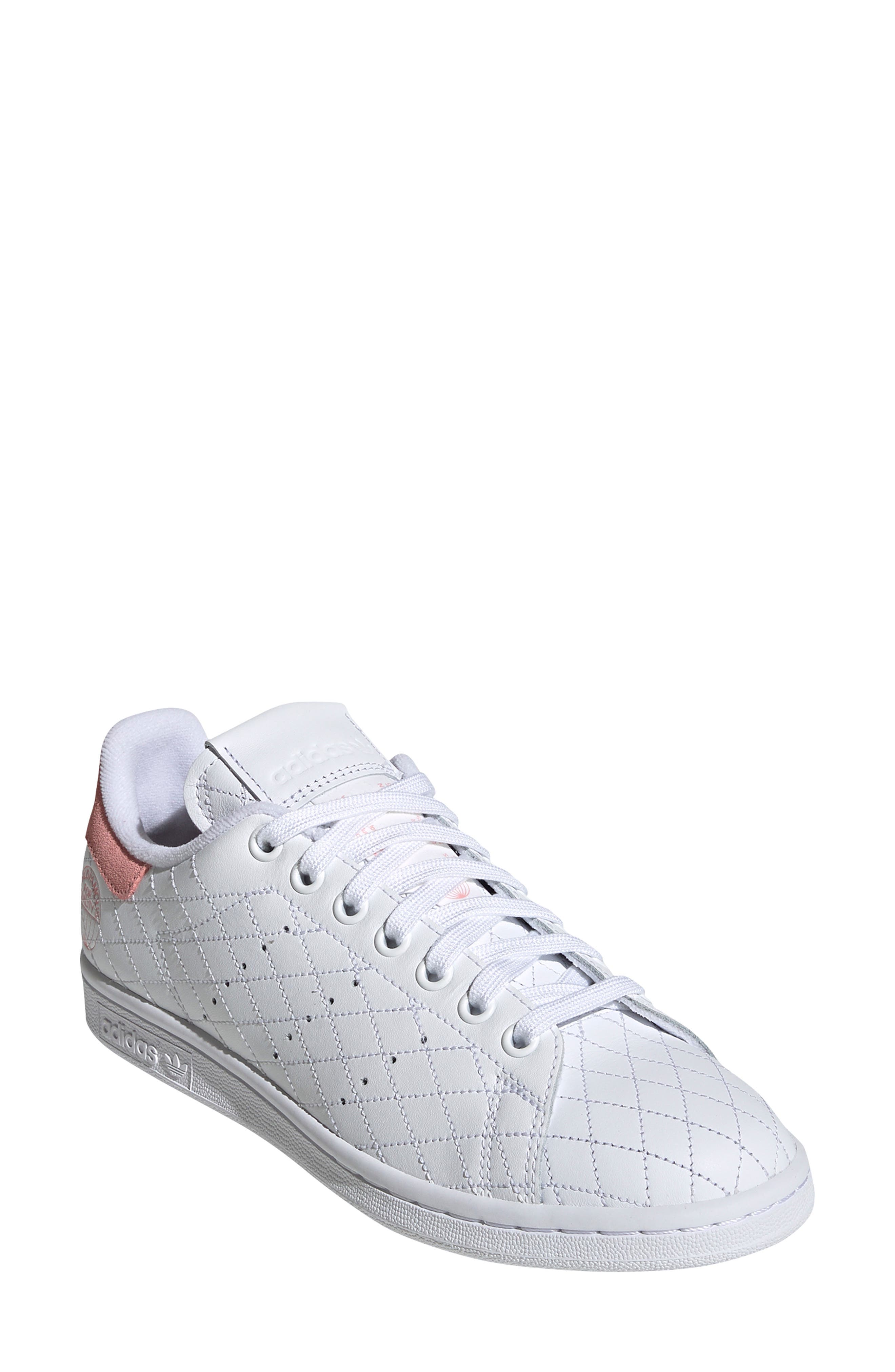 adidas Stan Smith Quilted Sneaker, Main, color, 
