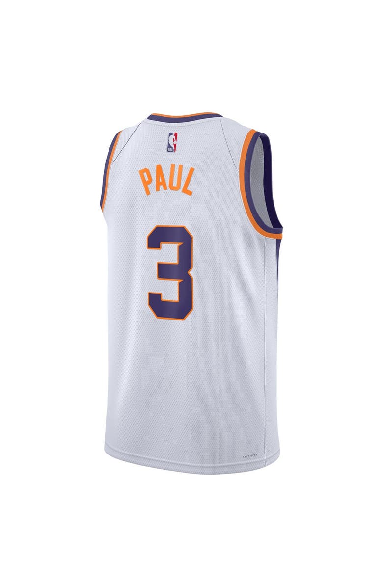 Nike Unisex Nike Chris Paul White Phoenix Suns Swingman Jersey - Association Edition, Alternate, color, 