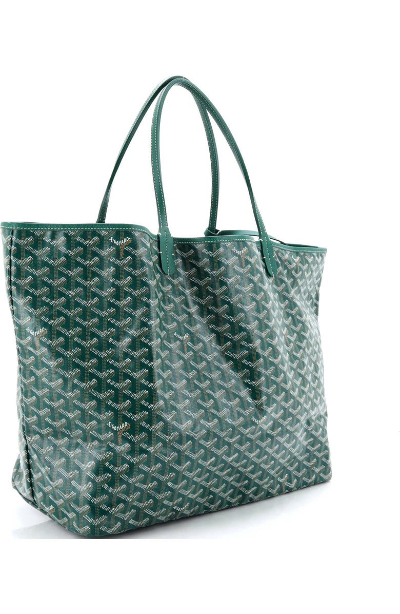 Pre-Owned Goyard Saint Louis Tote Coated Canvas GM, Alternate, color, Green