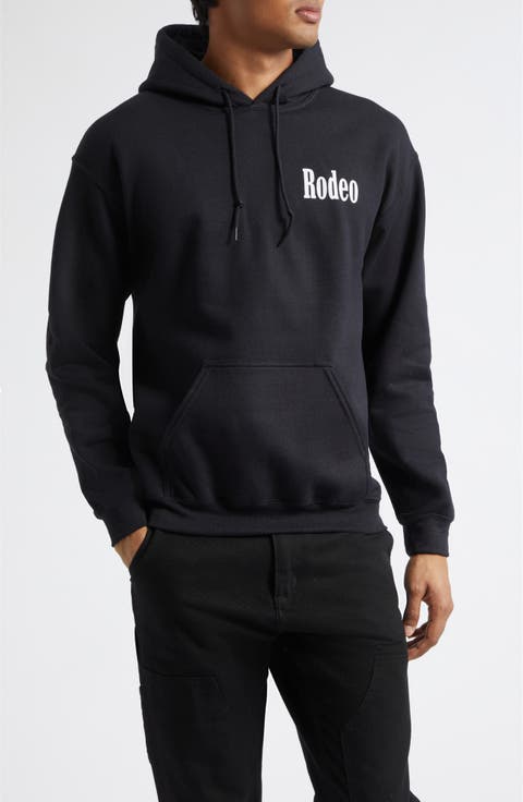 Flag Logo Fleece Graphic Hoodie