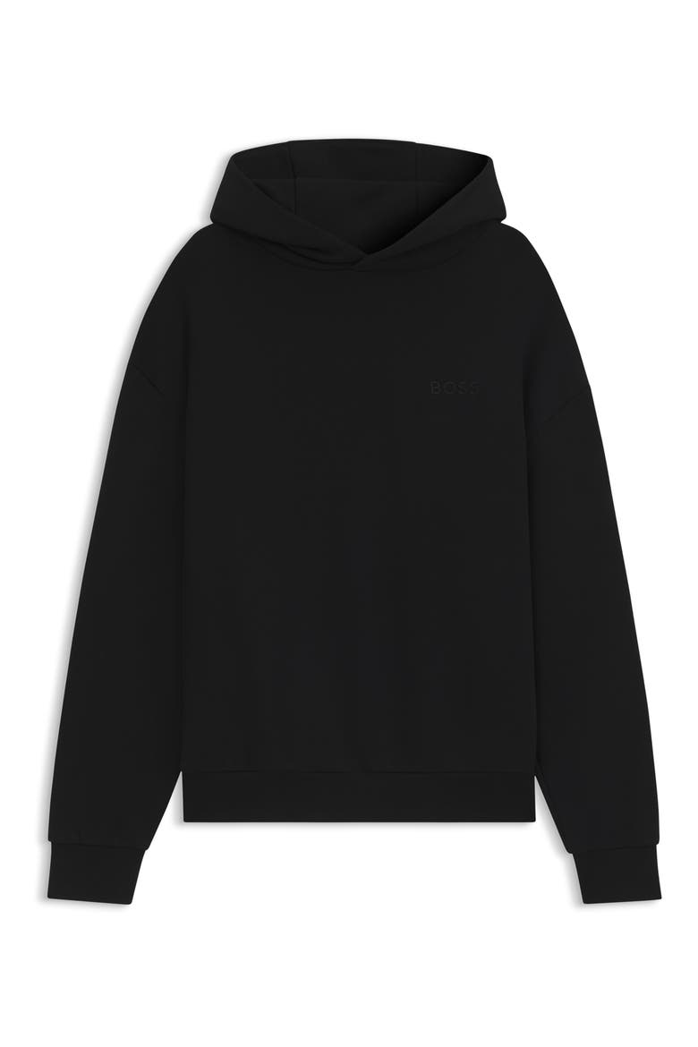 Stevens Cotton Fleece Pullover Hoodie, Alternate, color, BLACK