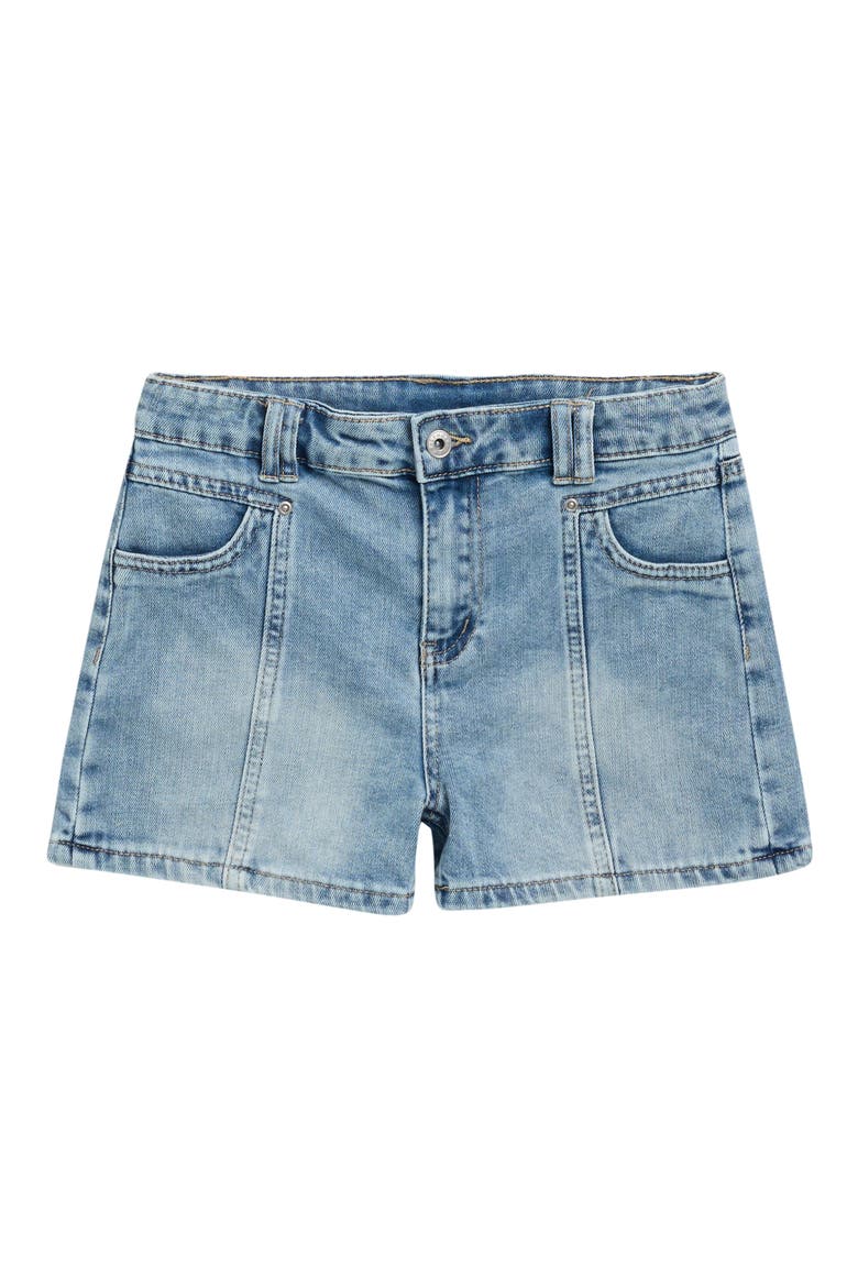 Kids' T-Seam Denim Shorts, Main, color, INDIGO