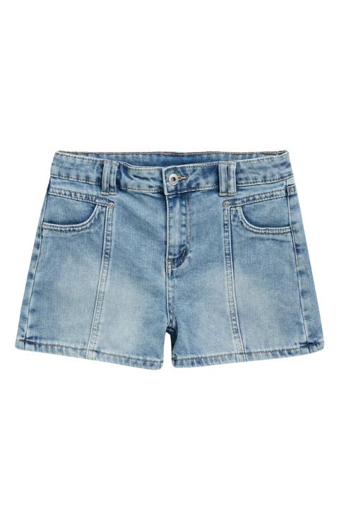 Kids' T-Seam Denim Shorts (Big Kid)