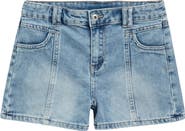 Tractr Kids' T-Seam Denim Shorts
