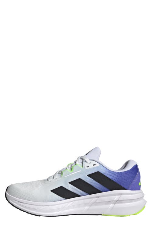 Adidas Originals Adidas Questar 3 Running Shoe In White/black/blue
