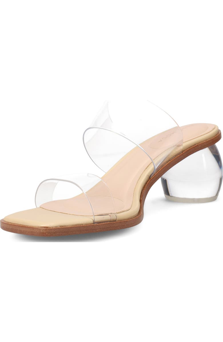 Pelle Moda Lela Slide Sandal, Alternate, color, Clear