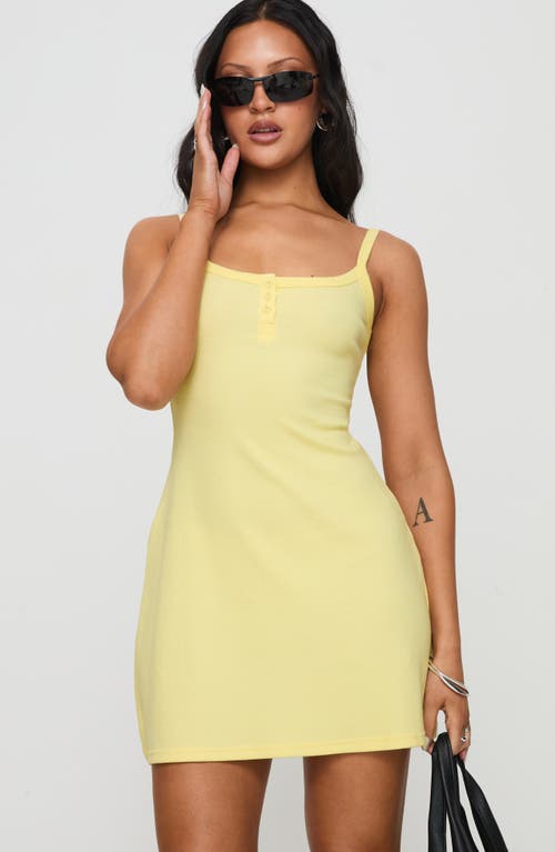 Princess Polly Baseline Rib Minidress