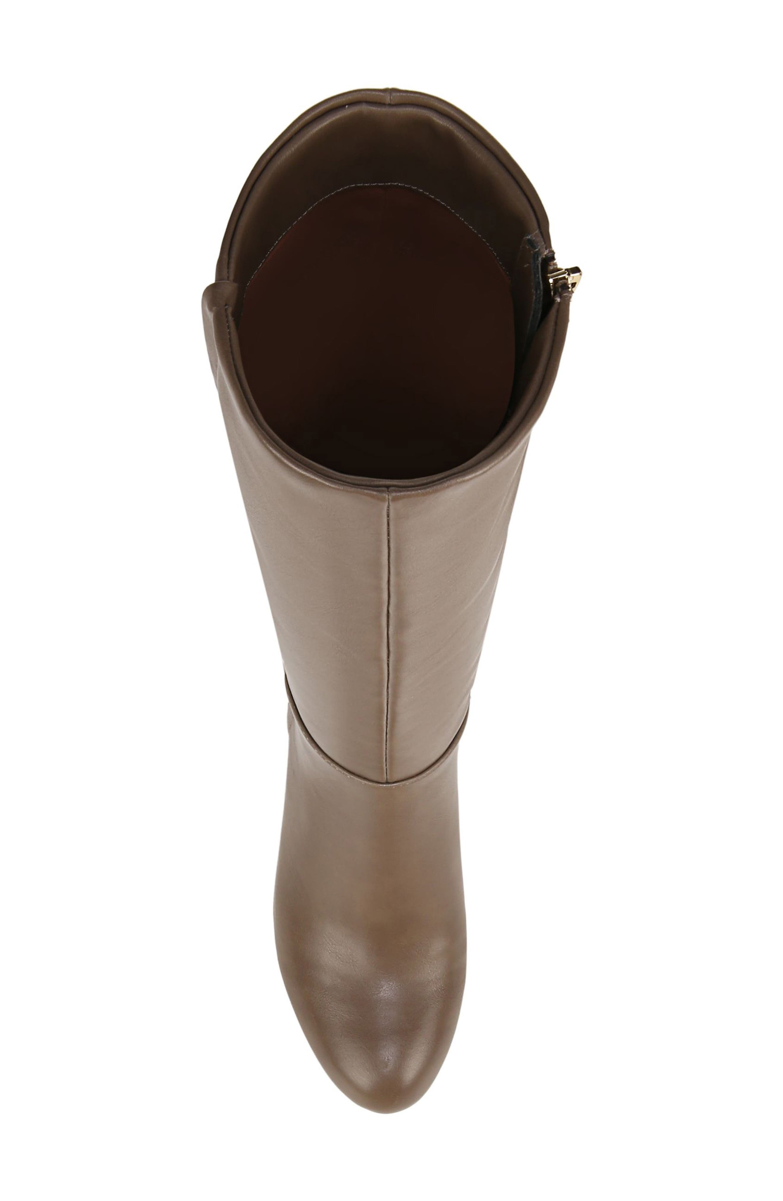 Naturalizer Loving Block Heel Boot, Alternate, color, Dark Taupe