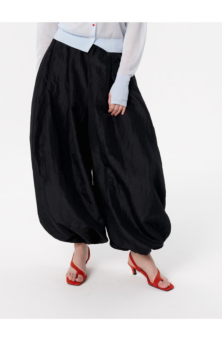 Alas Balloon Leg Trousers, Main, color, Black