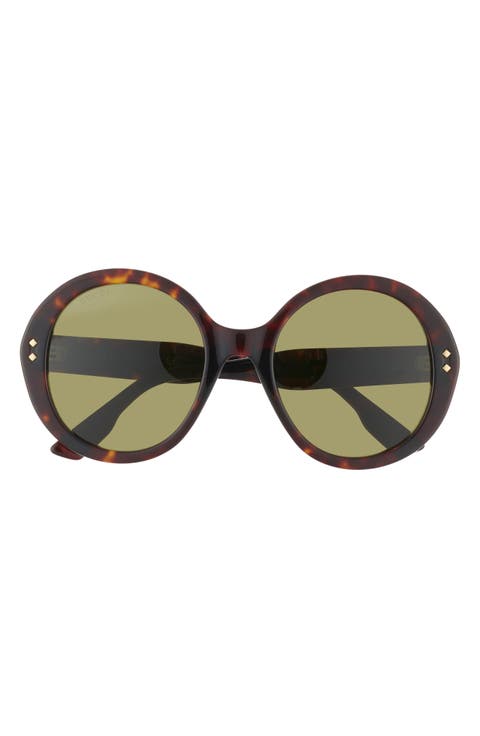 54mm Round Sunglasses