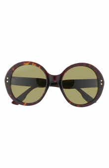 Gucci 54mm Round Sunglasses