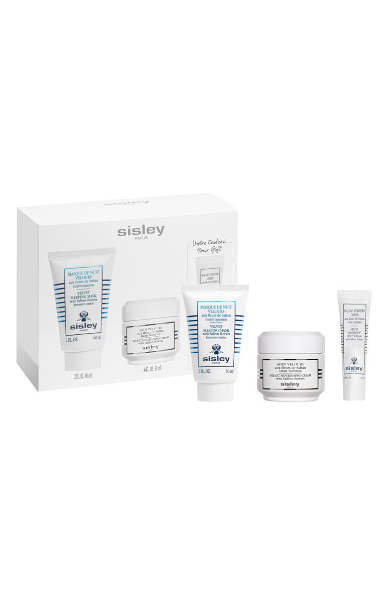 Sisley Paris Velvet Nourishing Skincare with Saffron Flowers Duo, Alternate, color, 