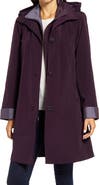 Gallery Water Resistant Hooded Rain Jacket