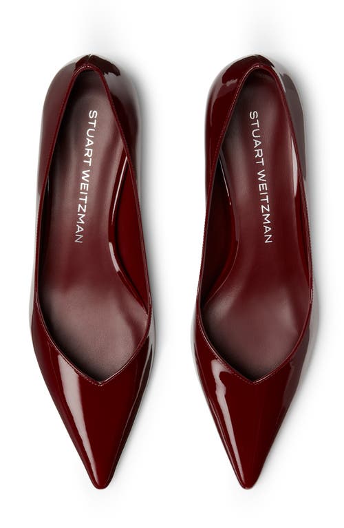 Stuart Weitzman Eva Patent Kitten-heel Pumps