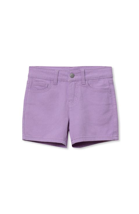 Girls Twill 5 Pocket Shorts