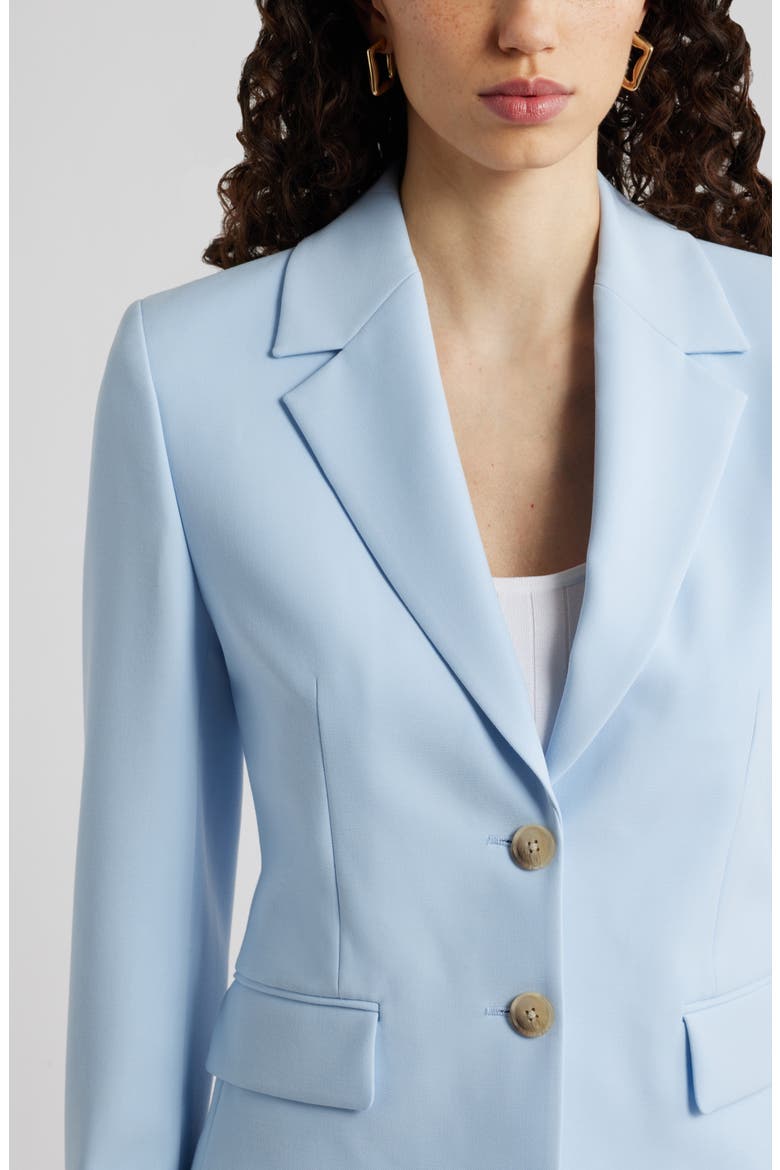 The Hanna Slim Fit Blazer, Alternate, color, BLUE FLOATY