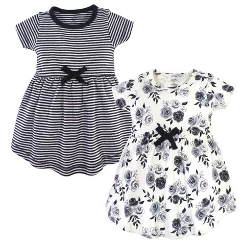 Organic Cotton Short-Sleeve and Long-Sleeve Dresses (Baby)