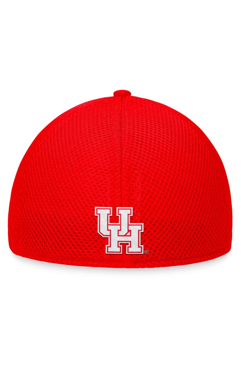 TOP OF THE WORLD Men's Top of the World Red Houston Cougars Spacer Flex Hat, Alternate, color, Red