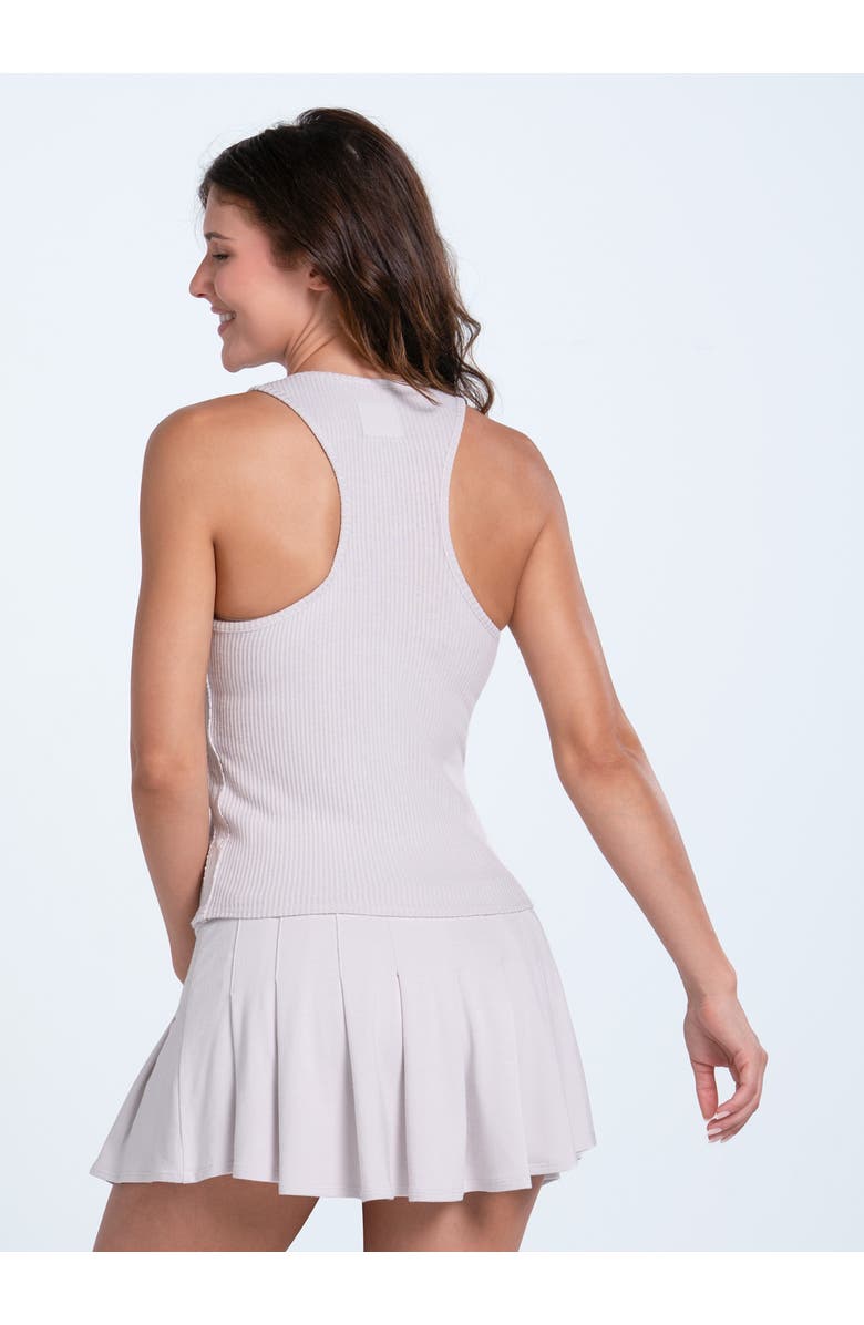 Lucky in Love Rib Breezy Tank, Alternate, color, Birch
