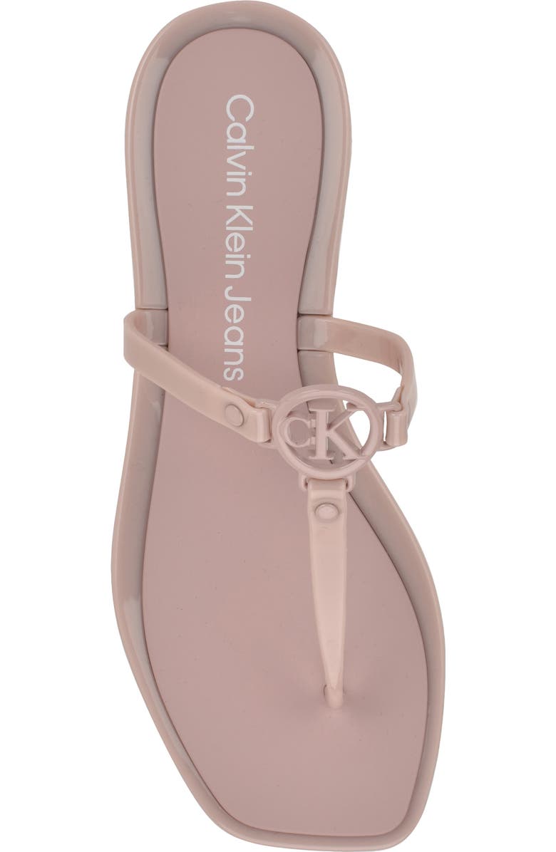 Calvin Klein Edhen Flip Flop, Alternate, color, Light Pink