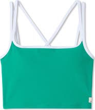 Vuori Daily Layered Crop Tank Top