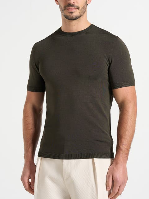 Ellis Luxe Knitted T-Shirt
