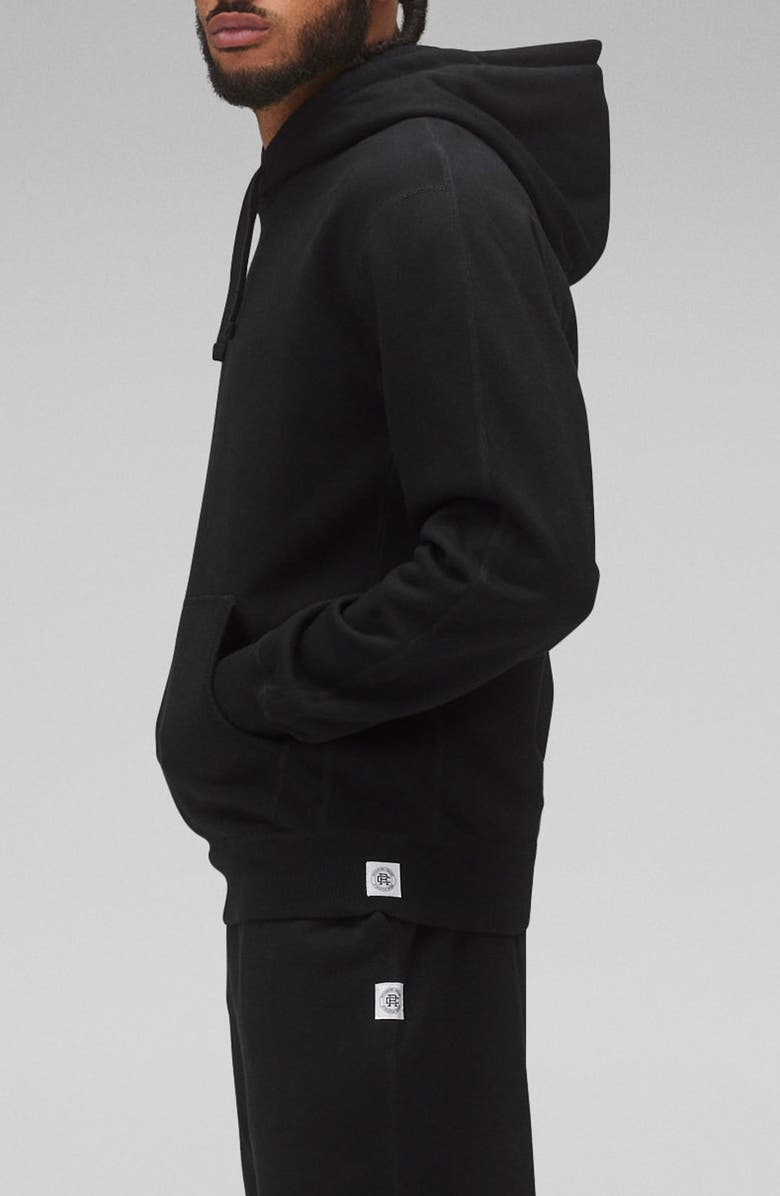 Reigning Champ Midweight Terry Standard Hoodie, Alternate, color, Black