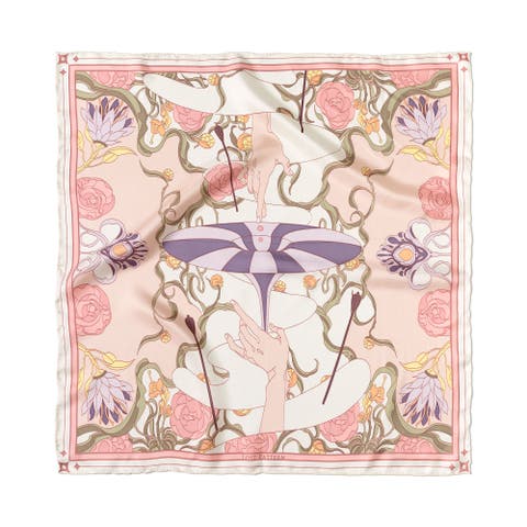 The Dreamer Bandana Silk Scarf