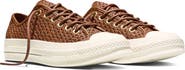 Converse Chuck 70 Woven Leather Low Top Sneaker