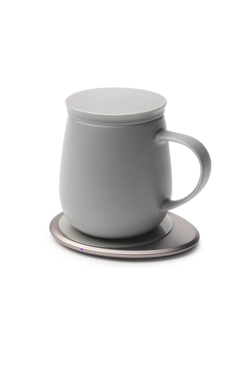 OHOM INC Ui 3 Self-heating Mug Set, Alternate, color, Soft Gray