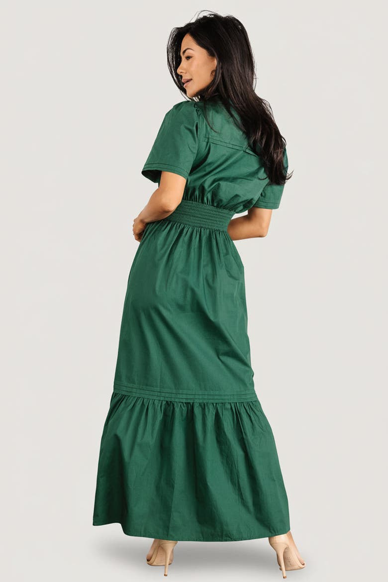Vera Maxi Dress, Alternate, color, Emerald