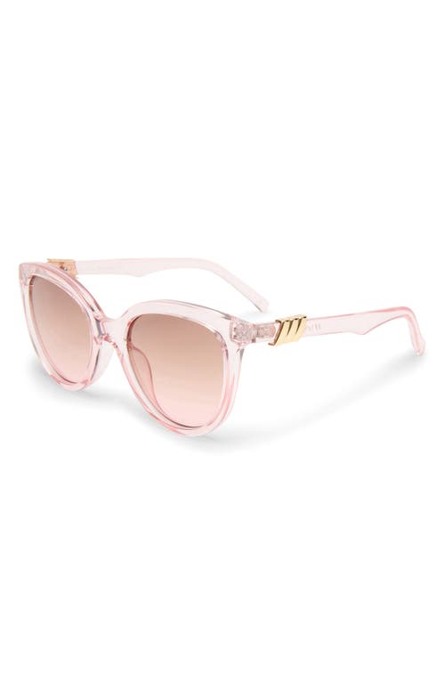 Le Specs The Muse In Blush/smokey Pink Grad